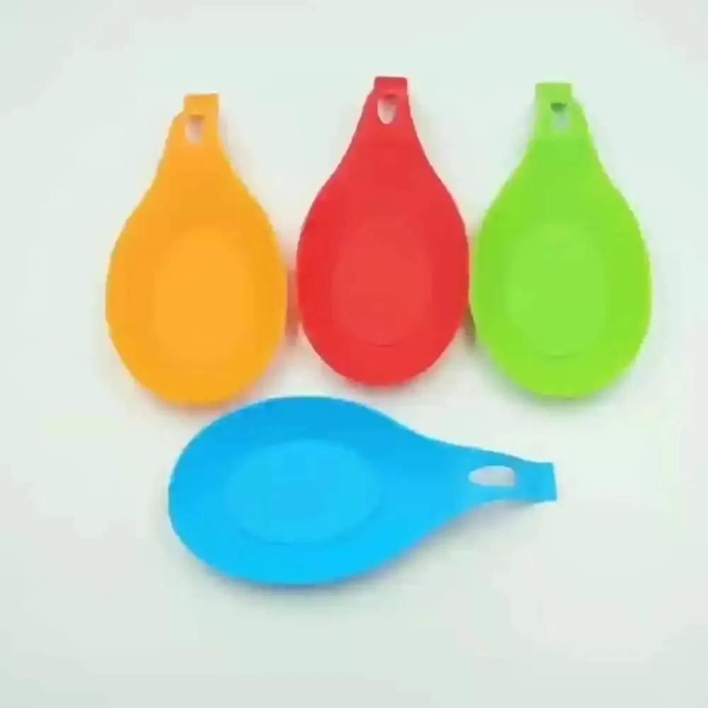 Durable Food-grade Silicone Kitchen Spoon Rest