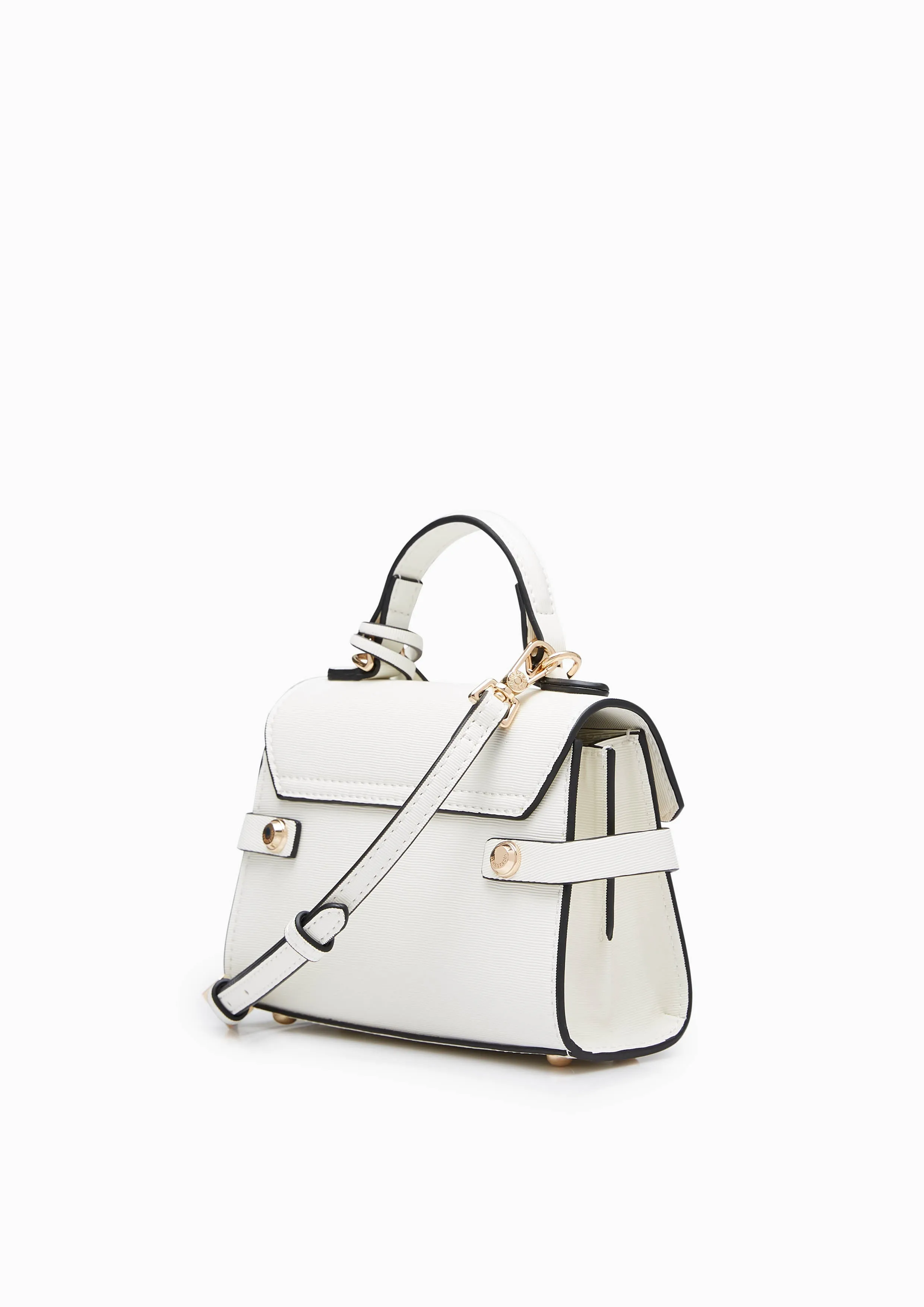 Fineness Reedition XS Handbag - White