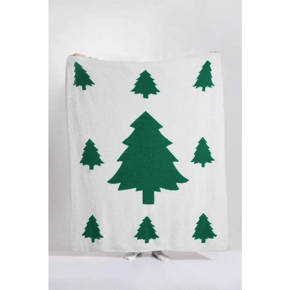 Luxurious Christmas Tree Blanket Elevating Timeless Designer Clothing
