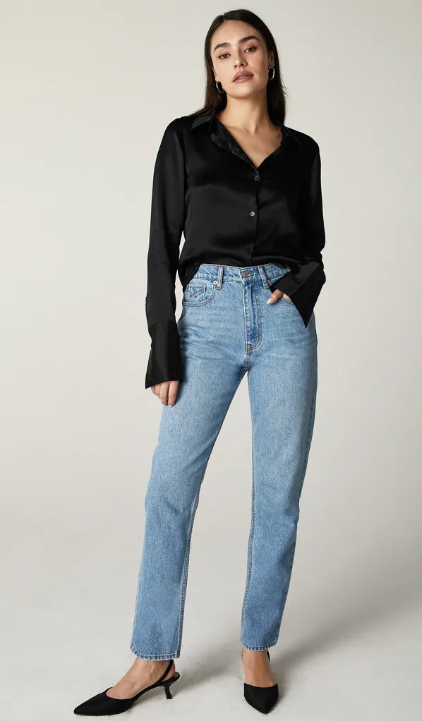 The Sloane High Rise Cigarette Jeans - Miracle Mile
